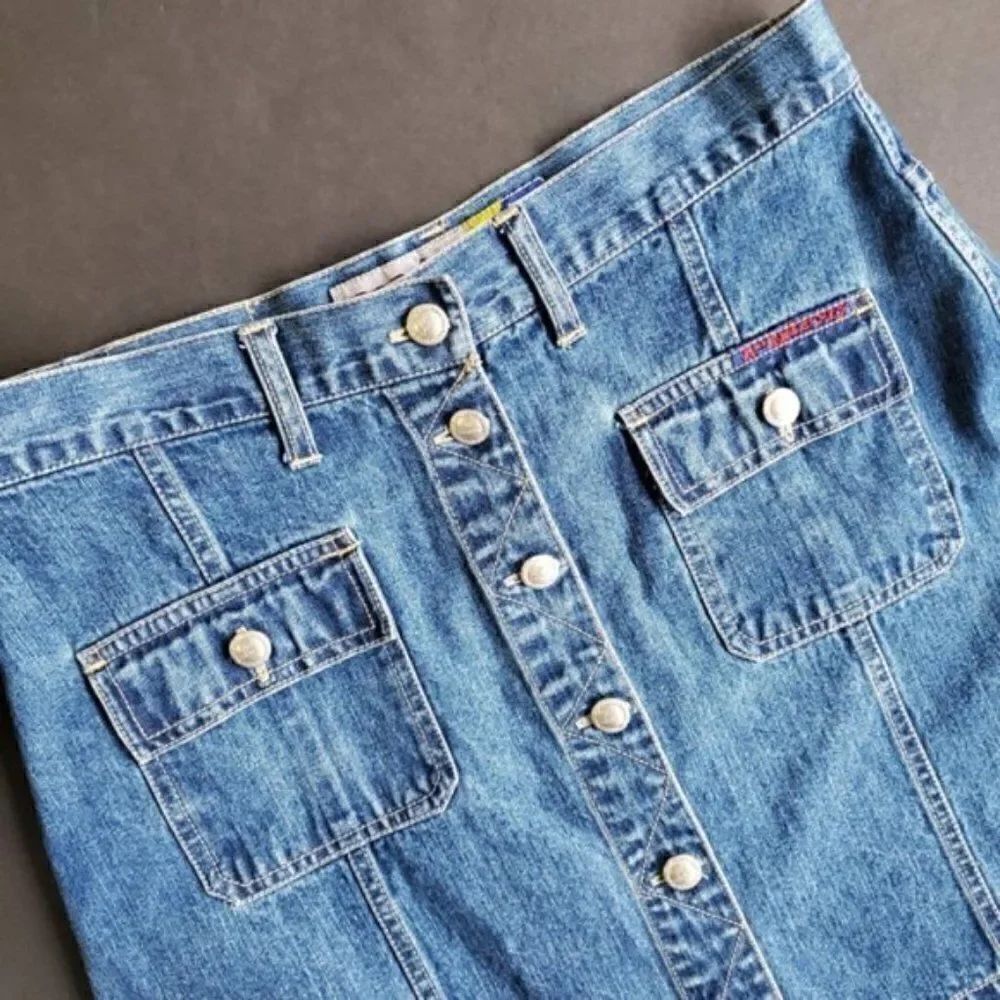 Vintage No Excuses Jean Skirt - Picture 4 of 9